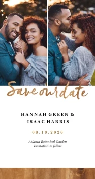 Wood Texture Save The Date
