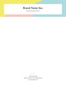 Pastel Tricolor Diagonal