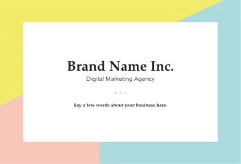 Pastel Tricolor Diagonal