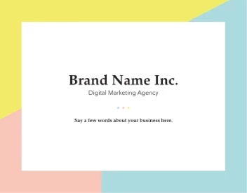 Pastel Tricolor Diagonal