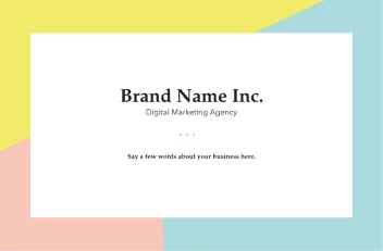 Pastel Tricolor Diagonal