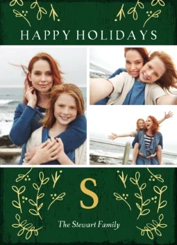 Golden Florals Holidays