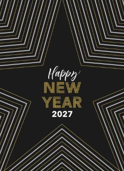 Outline Star New Year