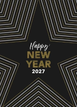 Outline Star New Year