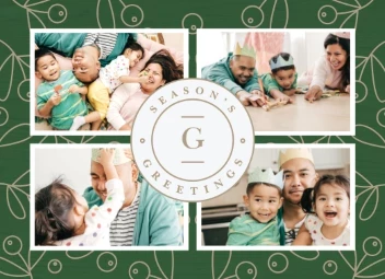 Classic Symmetrical Holly