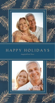 Festive Leaves Golden