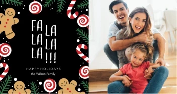 Ginger Cookie Candy Border