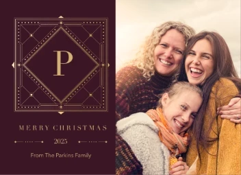 Gold Vintage Monogram