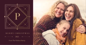 Gold Vintage Monogram