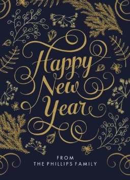 Swirly New Year