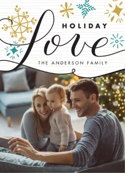 Big Love Script Snowflakes