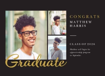 Multi Photo Golden Font