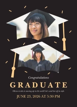 Graduation Hat Frame