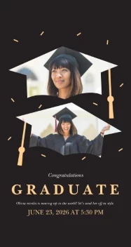 Graduation Hat Frame