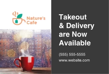 Nature Café Menu