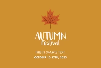 Maple Leaf Autumn Fest