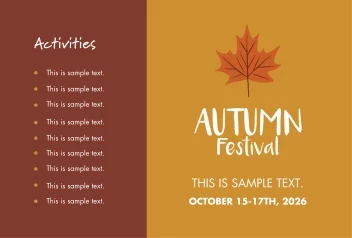 Maple Leaf Autumn Fest