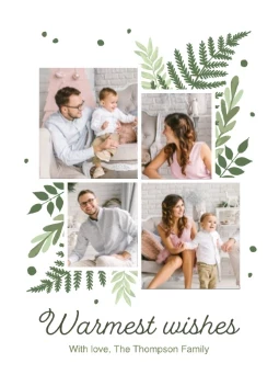 Graceful Holiday Frame