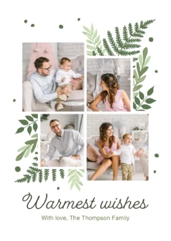 Graceful Holiday Frame