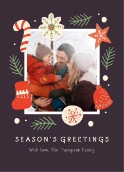 Greetings Ornaments Playful