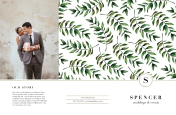 Painted Leaves Wedding Planner