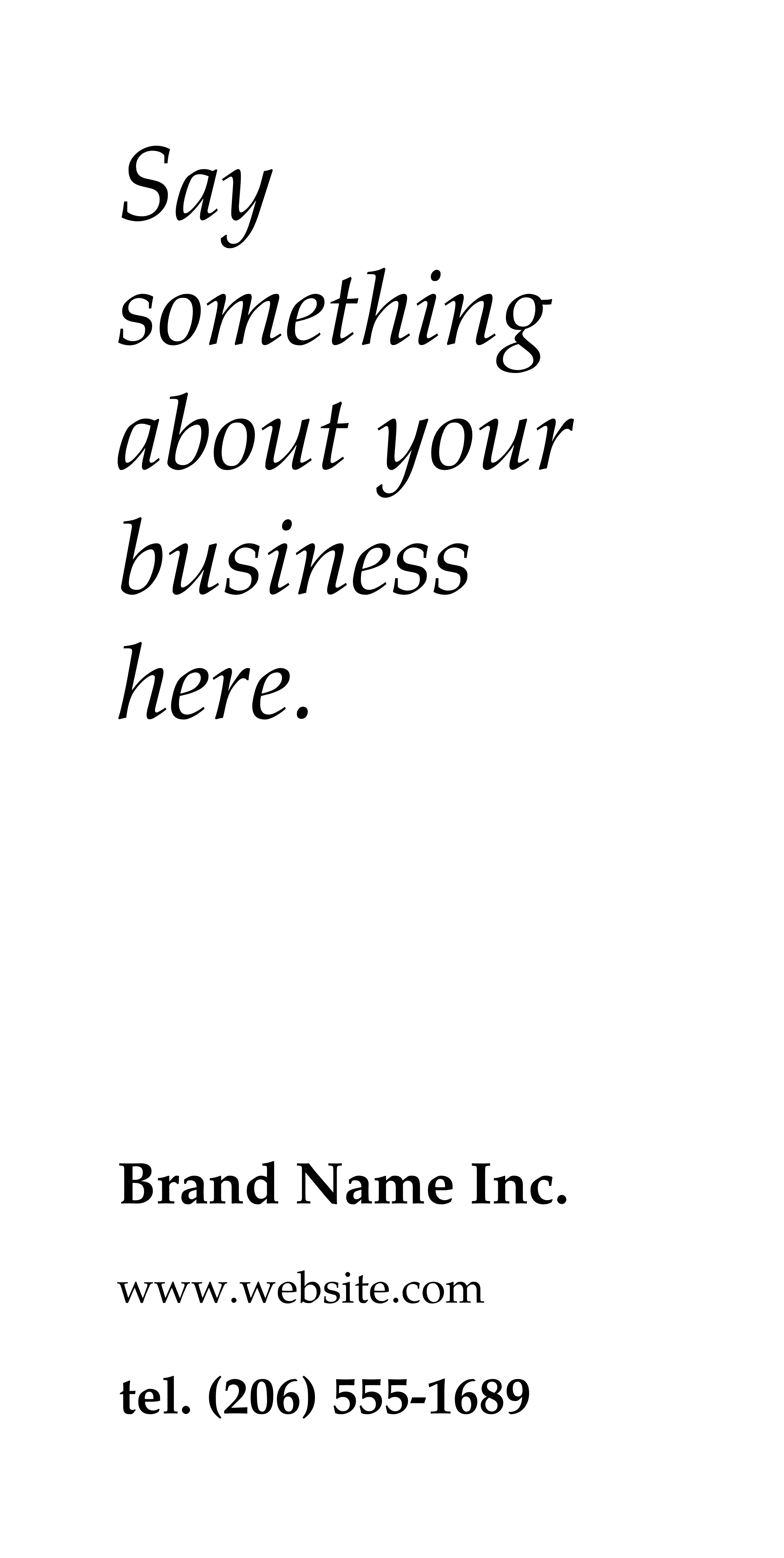 Create Your Own