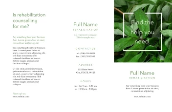 Rehabilitation Leaves