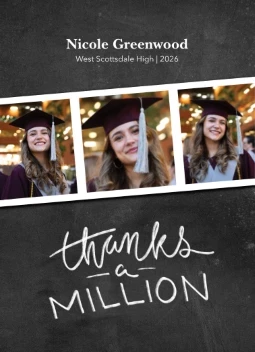 Chalkboard Collage Grad