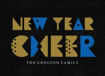 New Year Cheer Letters