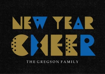 New Year Cheer Letters