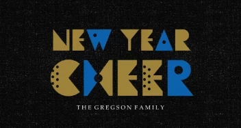 New Year Cheer Letters