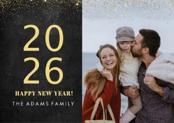 Gold Glitter Falling