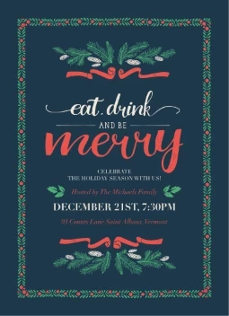 Vintage Winter Plants