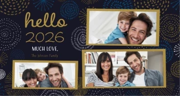 Playful Firework New Year