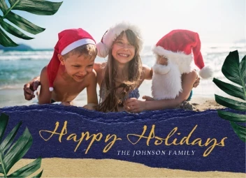 Paper Beach Christmas