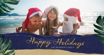 Paper Beach Christmas