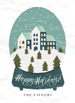 Snowglobe Texture House