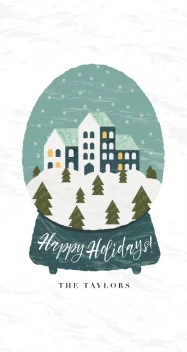 Snowglobe Texture House