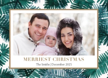 Leafy Pattern Christmas