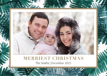 Leafy Pattern Christmas