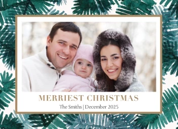 Leafy Pattern Christmas