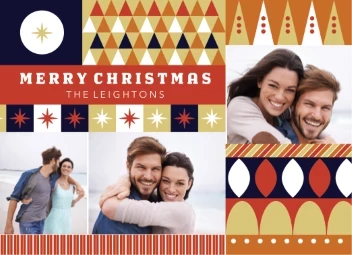 Pattern Christmas Folk