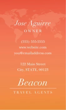 Travel Illustration Bright Gradient