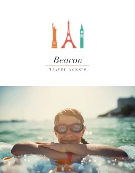 Travel Illustration Bright Gradient