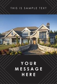 Diagonal Lines Banner