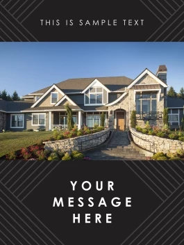 Diagonal Lines Banner