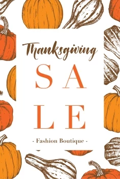 Pumpkins Orange Sale