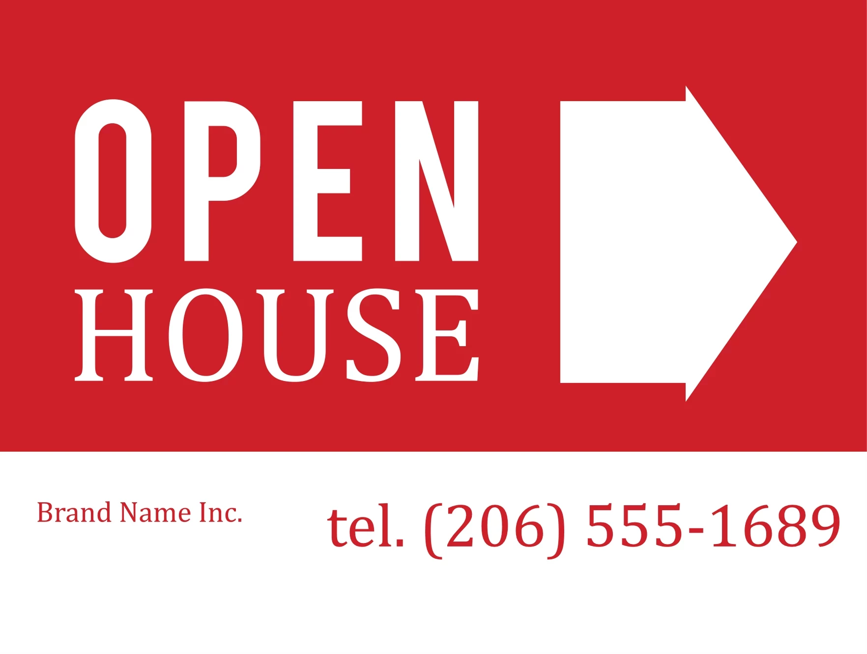 Arrow Open House