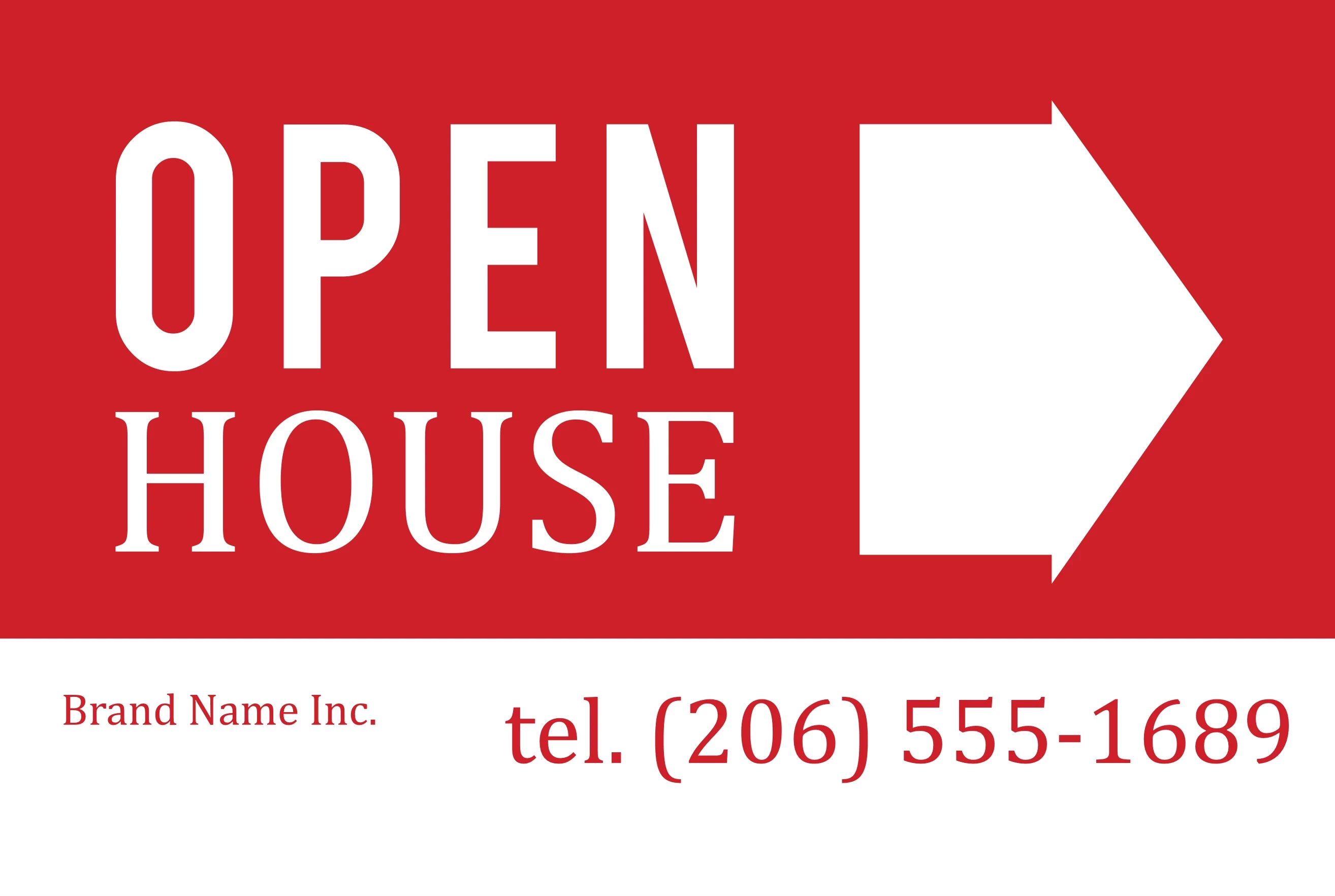 Arrow Open House