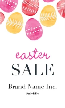 Easter Eggs And Savings